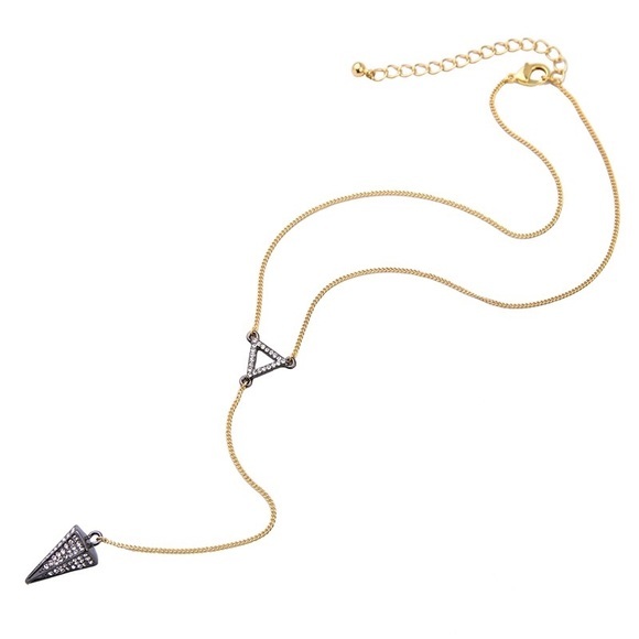 Rivet Pendant Necklace - Picture 2 of 2